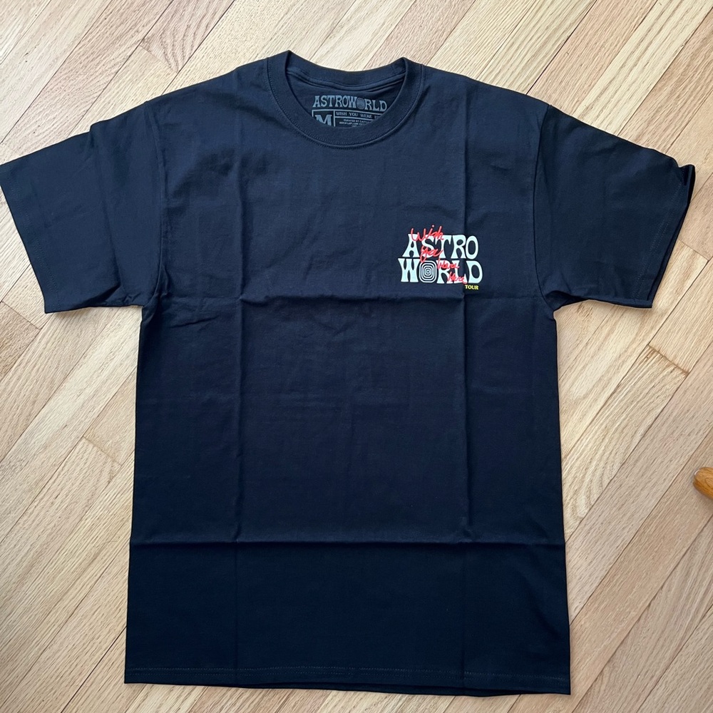 Travis Scott Astroworld Tour Wish You Were Here Tee.Men’s Med or Women’s Lg